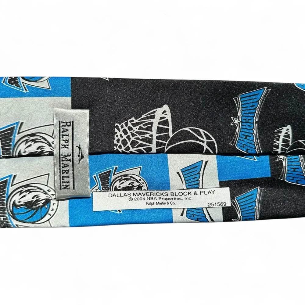 Y2K Ralph Marlin Dallas Mavericks Tie